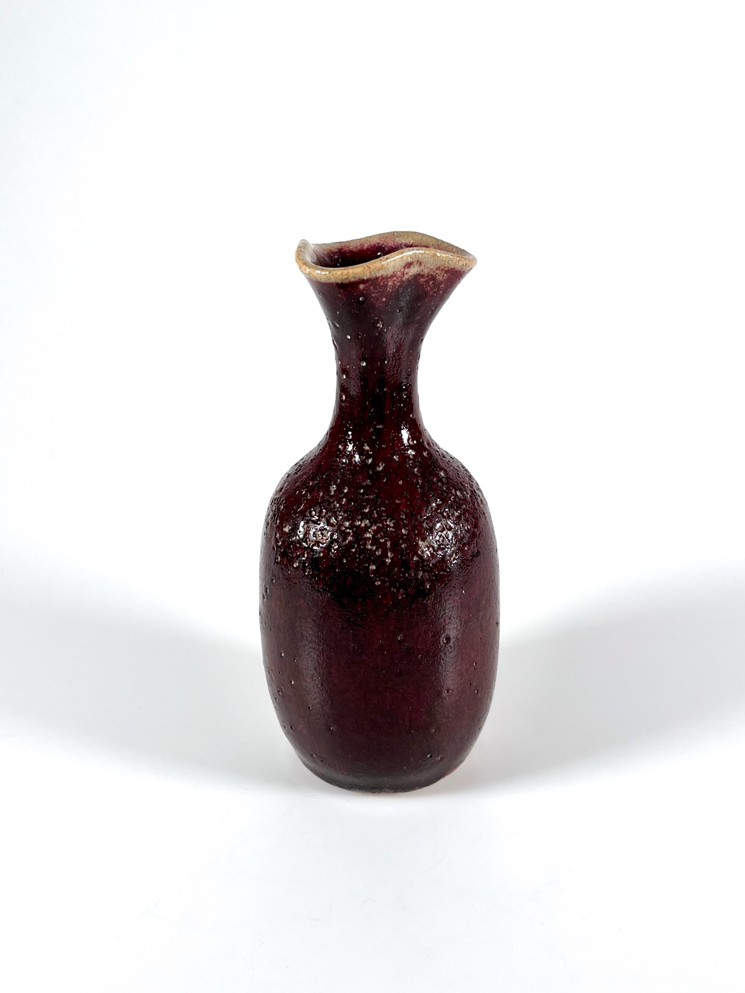 Royal Copenhagen oxblood red vase 1920s Patrick Nordstrom and Carl